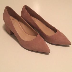 Franco Sarto Suede Pump